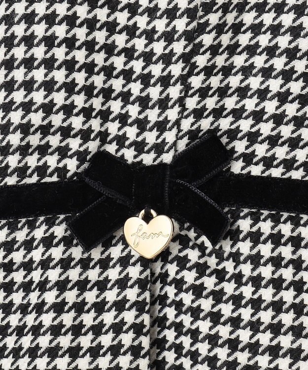 ANY KIDS モノトーン音符ジャンパースカート 千鳥