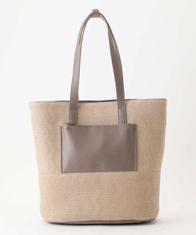 Y'SACCS コンビサマーA4トート グレージュ