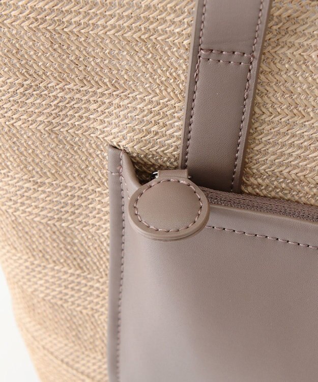 Y'SACCS コンビサマーA4トート グレージュ