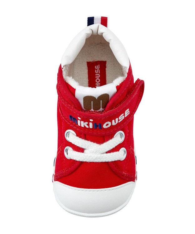 MIKI HOUSE HOT BISCUITS 【ミキハウス】【11.5-13.5cm】 ファーストベビーシューズ 赤