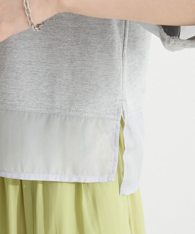 Green Parks ・ＥＬＥＮＣＡＲＥ　ＤＵＥ　シアーキリカエプルオーバー Off White