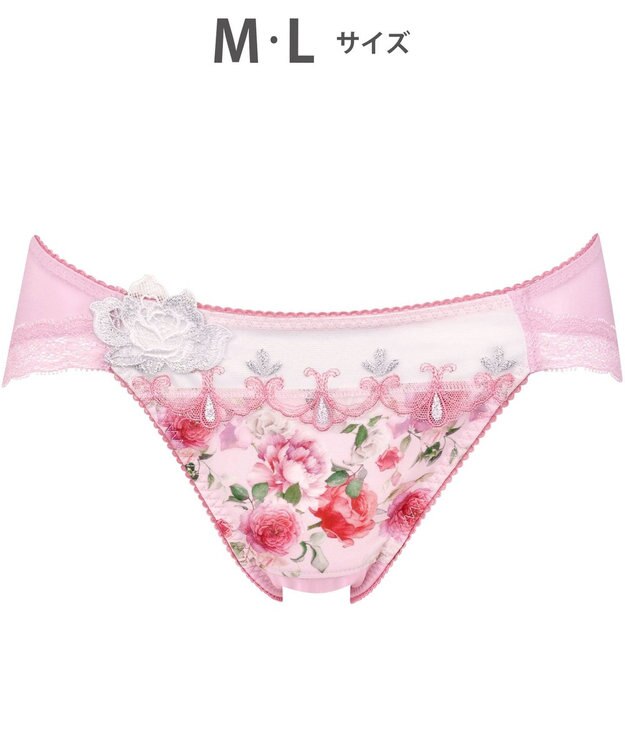 WACOAL ルジェ ショーツ はきこみ丈あさめ レディース PCA737 /ワコール ピンク