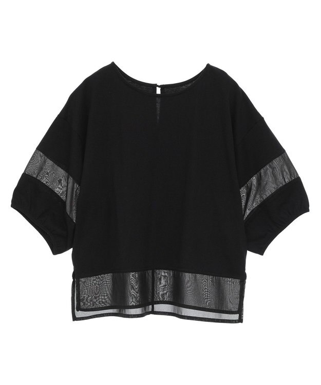 Green Parks ・ＥＬＥＮＣＡＲＥ　ＤＵＥ　シアーキリカエプルオーバー Off White