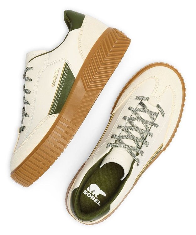 SOREL SOREL/ オーエヌエーアベニュー Tトウ /ソレル Chalk、 Utility Green