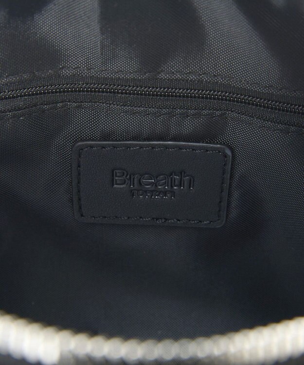 TOPKAPI 【Breath TOPKAPI】コードチャーム付き ショルダーバッグ ブラック