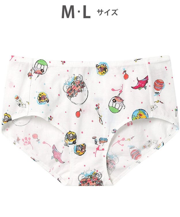 tsumori chisato SLEEP ツモリチサト ショーツ 綿混(身生地) レディース UPX541 /ワコール アイボリー