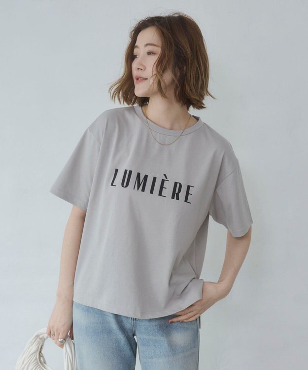 WEGO 【2026春夏新作】接触冷感プリントロゴT グレー