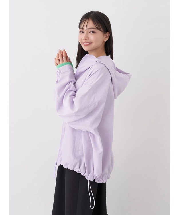 earth music&ecology スポーティーブルゾン Lavender