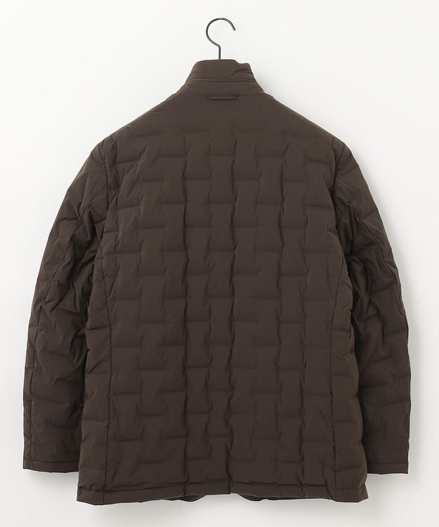 JOSEPH ABBOUD 【インナーダウンとしても対応可】ポケッタブル２WAYストレッチダウン ブルゾン ダークブラウン系