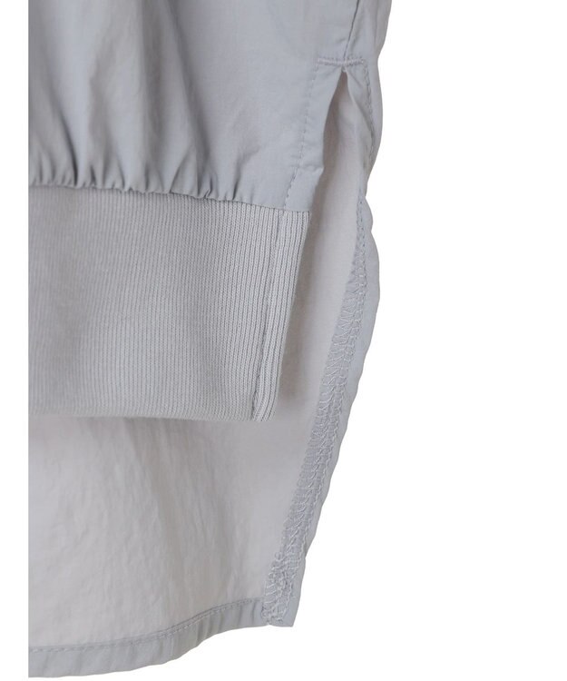 Green Parks ナイロンドッキングカットチュニック Gray