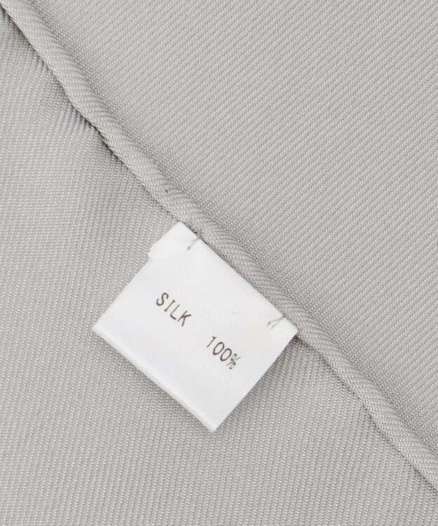 GOTAIRIKU 【日本製】定番 シルク100％ チーフ アイボリー系