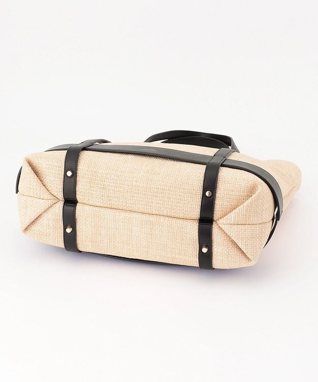 23区 【CLASSY.6月号掲載/Oggi4月号掲載】雑材 トートバッグ ブラック系