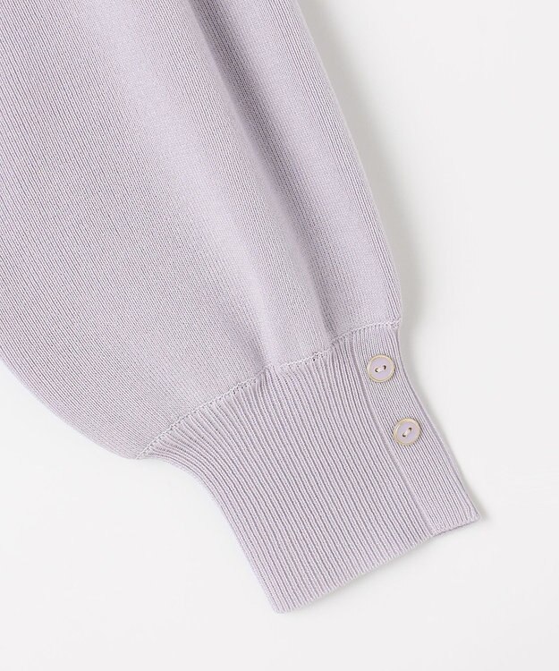 ANY SIS 【洗える】フラワーモイスチャー ニット スイートピー