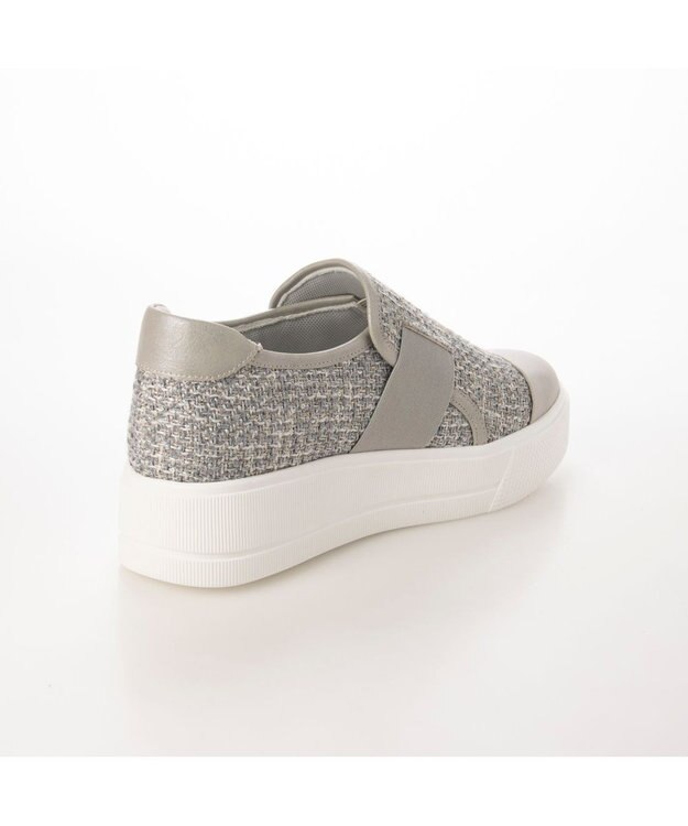 Riz raffinee <Riz raffinee>厚底スリッポンスニーカー グレーキジ