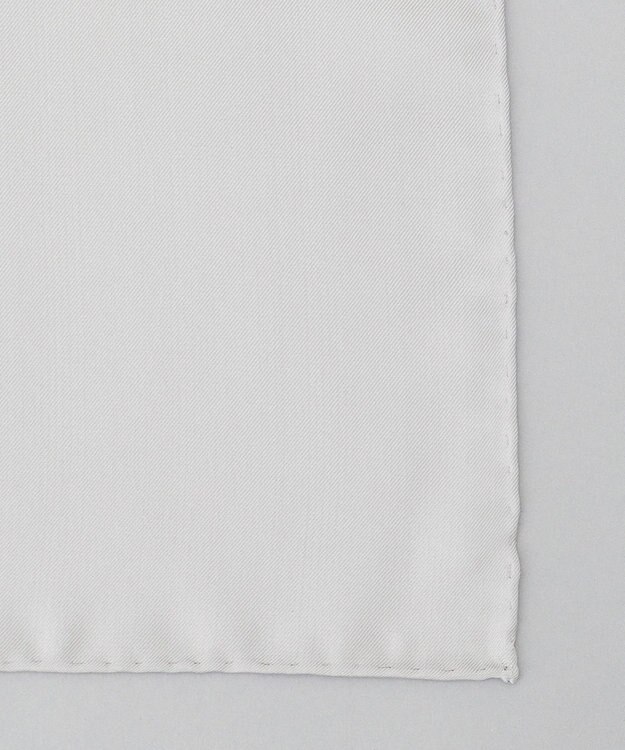 GOTAIRIKU 【日本製】定番 シルク100％ チーフ アイボリー系