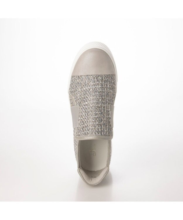 Riz raffinee <Riz raffinee>厚底スリッポンスニーカー グレーキジ