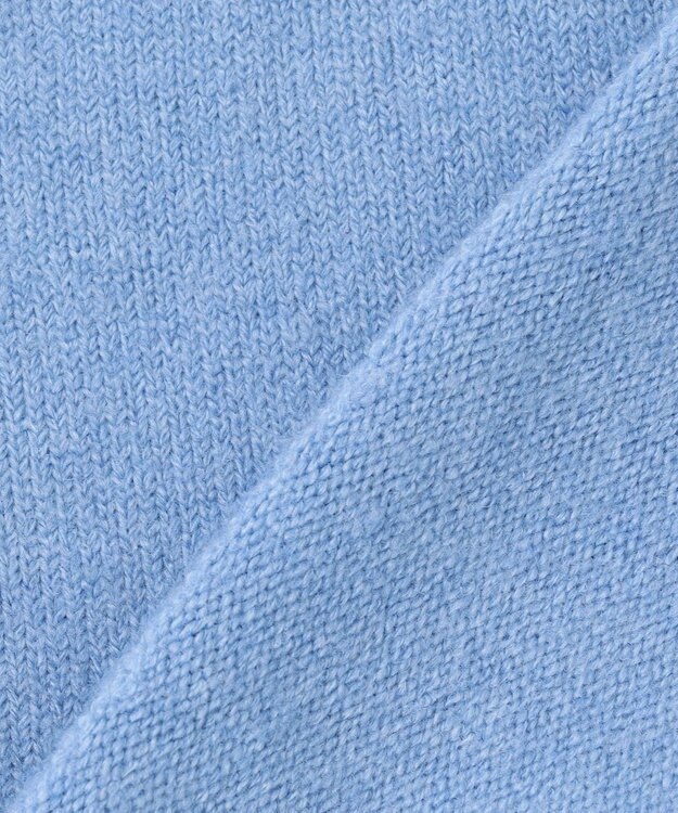 ANY SIS 【洗える】サイドケーブルアンゴラブレンド ニット スカイブルー
