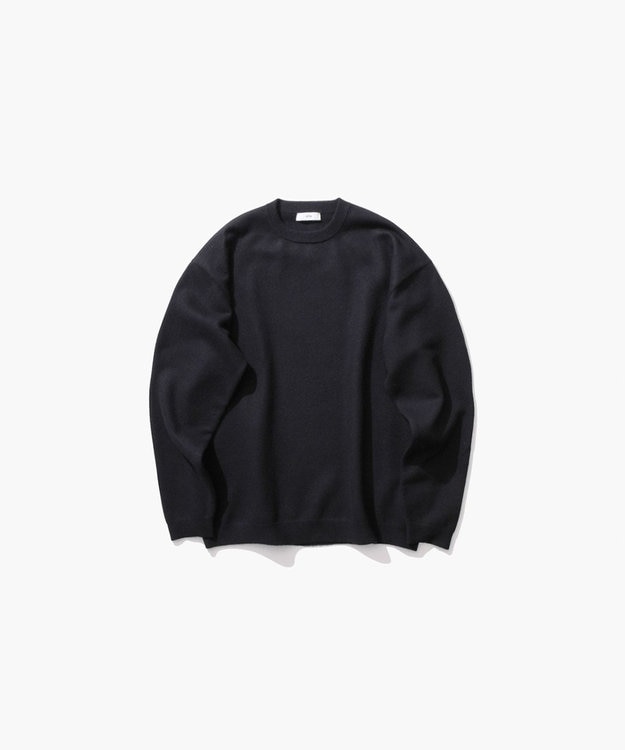 FINE WOOL MELTON | クルーネックセーター - UNISEX / ATON