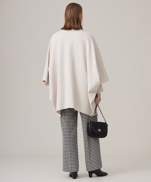 ICB WoolRever ポンチョコート トープ系