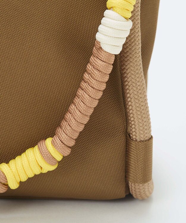 TOPKAPI 【Breath TOPKAPI】コードチャーム付き ショルダーバッグ キャメル