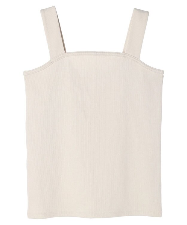 AMERICAN HOLIC 抗菌防臭テレコベアタンクトップ Ivory