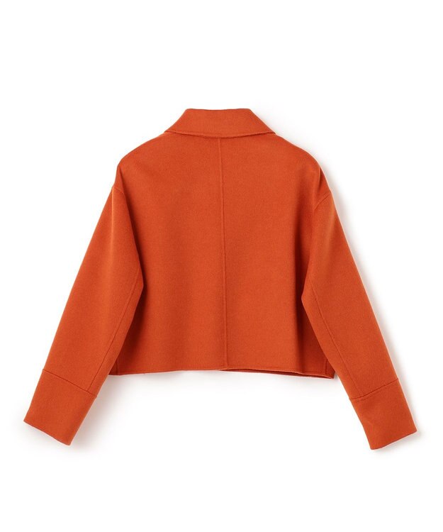 JOSEPH ダブルフェイスカシミヤ　ショートコート Cinnamon