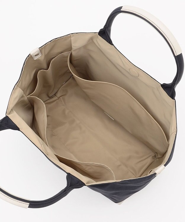 J.PRESS LADIES 【リバーシブル】ナイロン トート ネイビー系