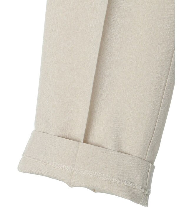 Green Parks 接触冷感　きれいシルエットパンツⅡ（テーパード） Beige