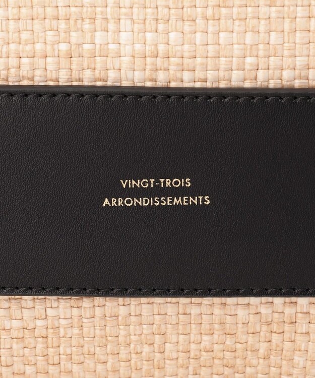 23区 【CLASSY.6月号掲載/Oggi4月号掲載】雑材 トートバッグ ブラック系