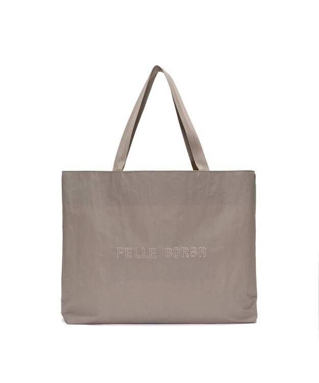 PELLE BORSA ラージサブバッグ Wrinkle リンクル 6525 ライトグレー