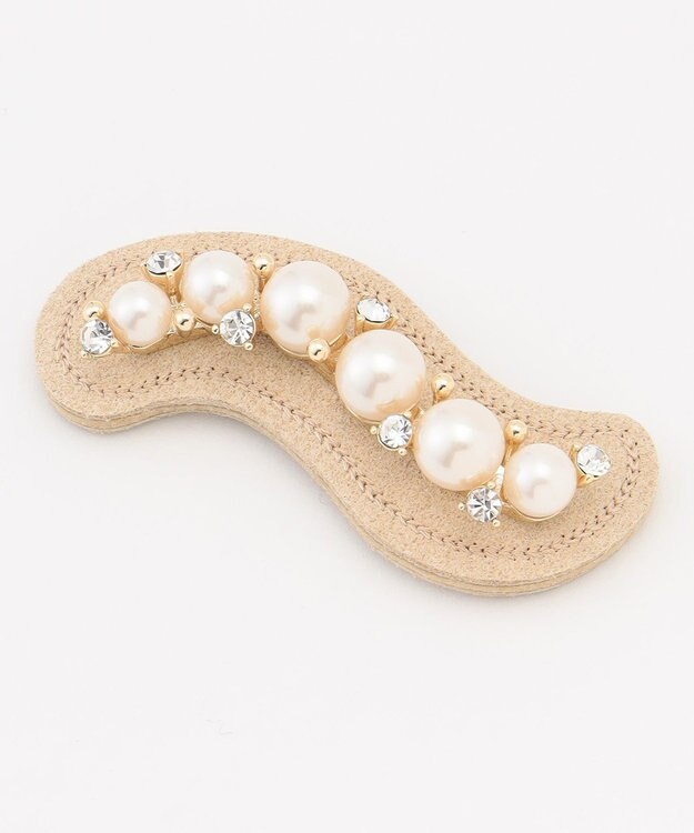 UNFILO パールブローチ ゴールド