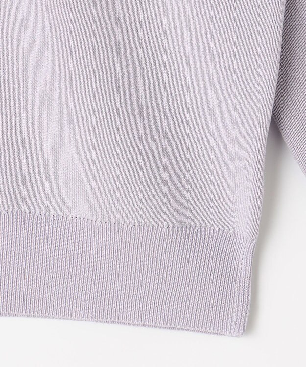 ANY SIS 【洗える】フラワーモイスチャー ニット スイートピー