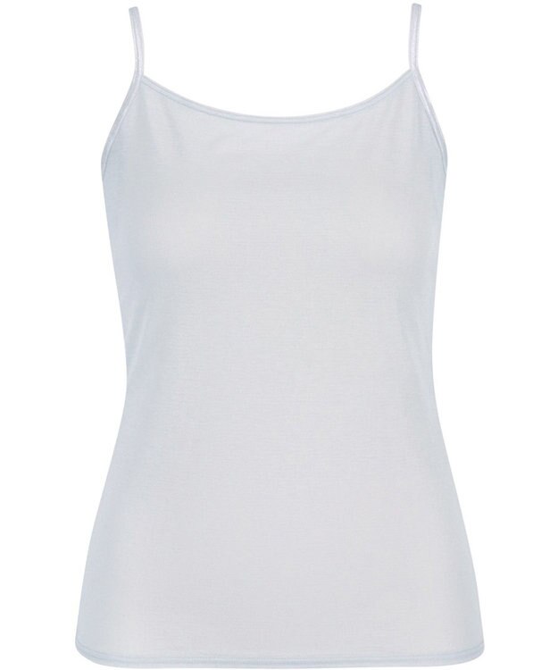 Wing インナー 汗をかいてもベタつきにくい 綿混(身生地) 抗菌防臭(身生地) 【瞬汗ドライ】 キャミソール 春 夏 EL1039 ウイング／ワコール パープル