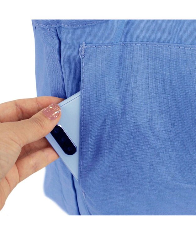 ROOTOTE 1188【折り畳み可能】EU.ラウンド.ブラサガリネコ-A 06：アオ