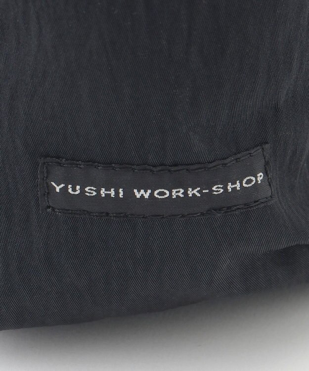 YUSHI RiVER - TOTEBAG トートバッグ  シワ加工 ブラック