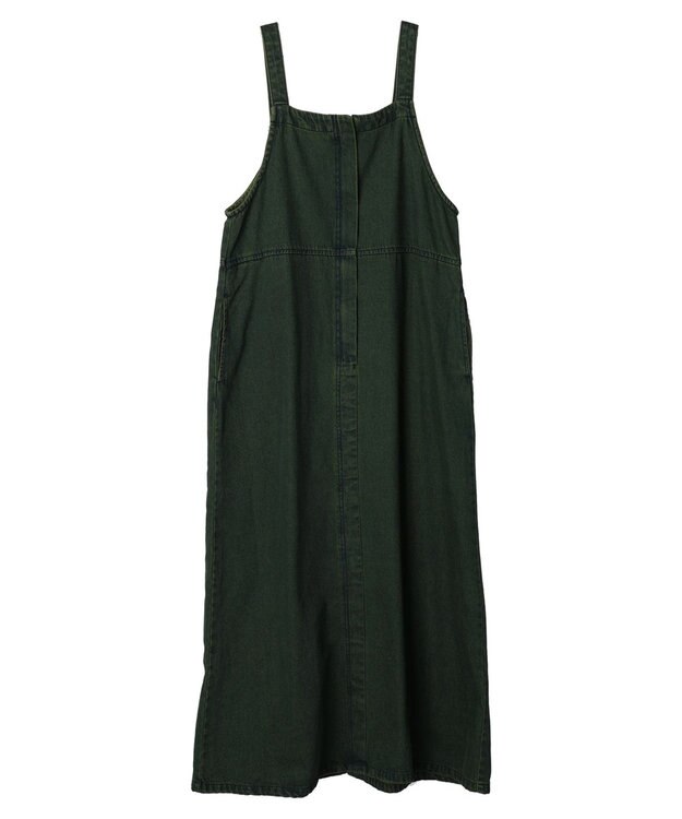 Green Parks ・ＳＵＧＡＲ　ＳＰＯＯＮ　カラーデニムジャンスカ Green