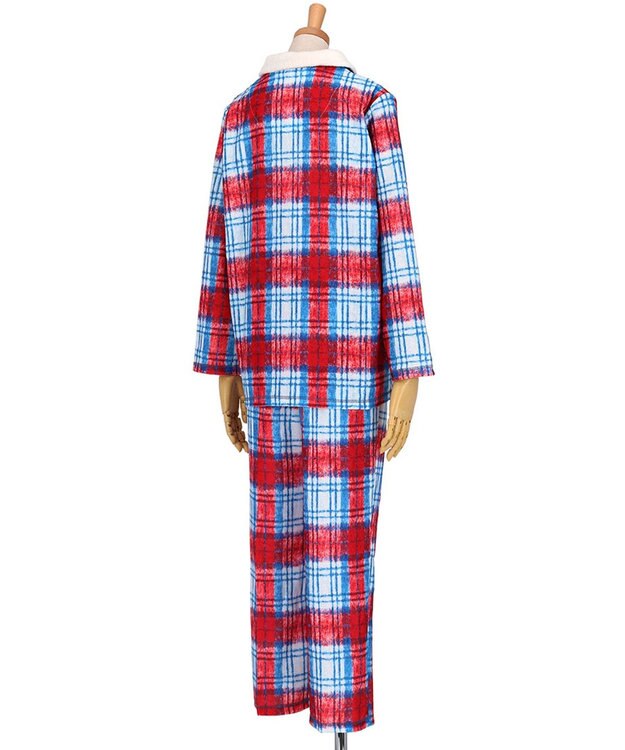 WACOAL パジャマ 【AVOCA×ワコール】 長袖 長ズボン あったか レディース BDW748 /ワコール レッド