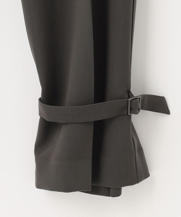 自由区 【洗える】２WAYツイル デザインパンツ カーキ系