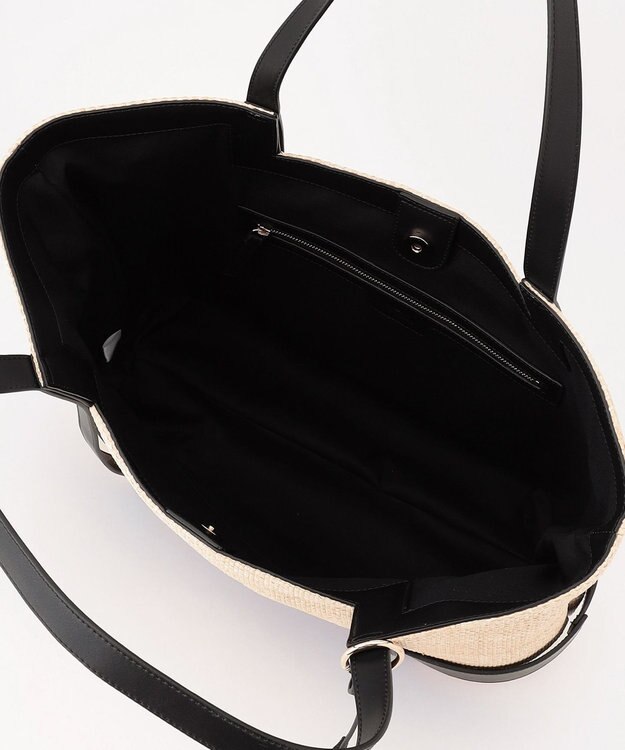 23区 【CLASSY.6月号掲載/Oggi4月号掲載】雑材 トートバッグ ブラック系