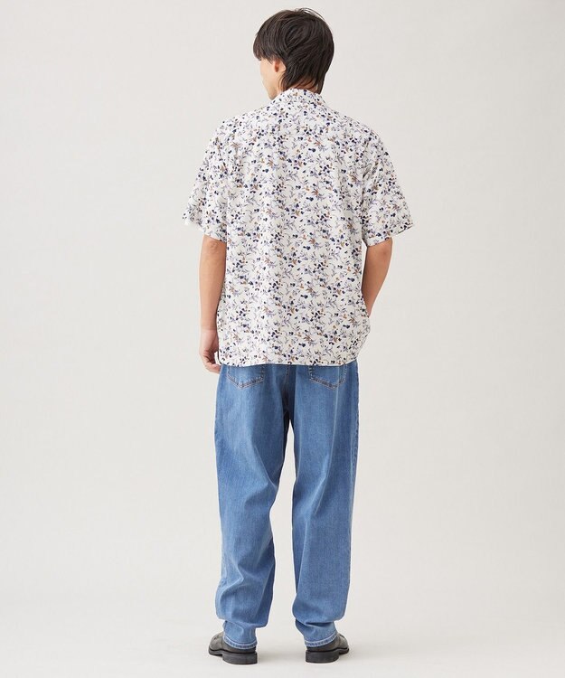 UNFILO MENS 【OCEANS YouTube 掲載】【UNFILO DENIM】 ワイドテーパード ブルー