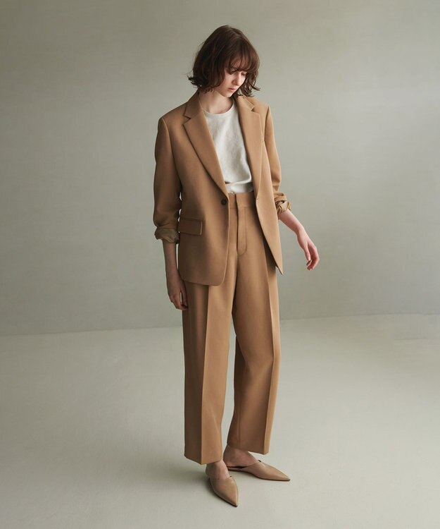 NAVE 【ReNAVE　UVカット・接触冷感・洗える】ボリュームスリーブジャージー ホワイト