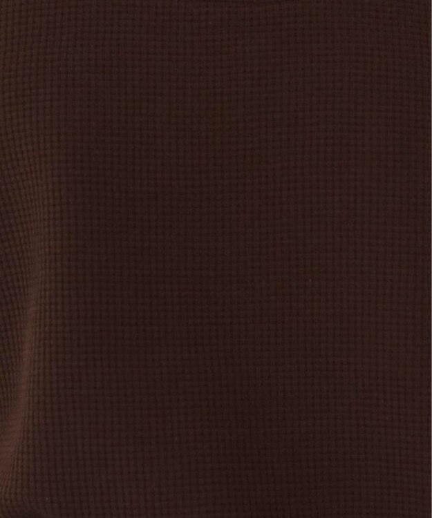 WEGO 【ANGIE VINTAGE】ワッフルフェイクレーヤードタンクトップ ブラウン