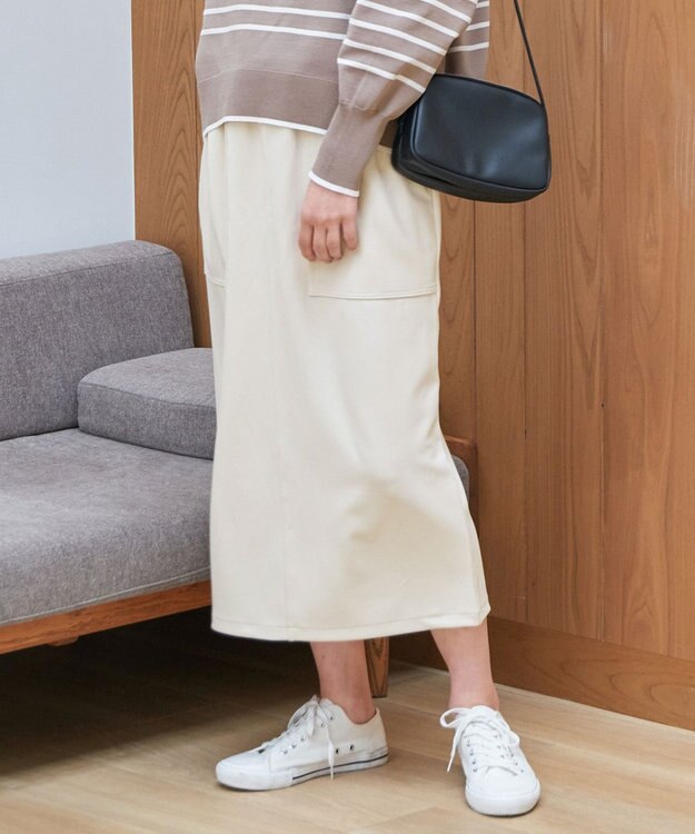 ANY カットジョーゼットベイカースカート オフ