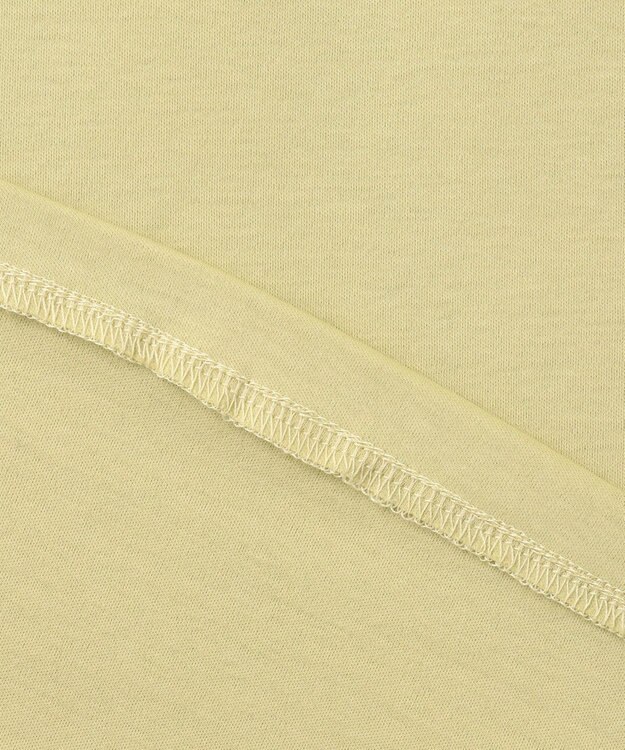 ANY 【接触冷感】シルケットスムース タックスリーブトップス ライム