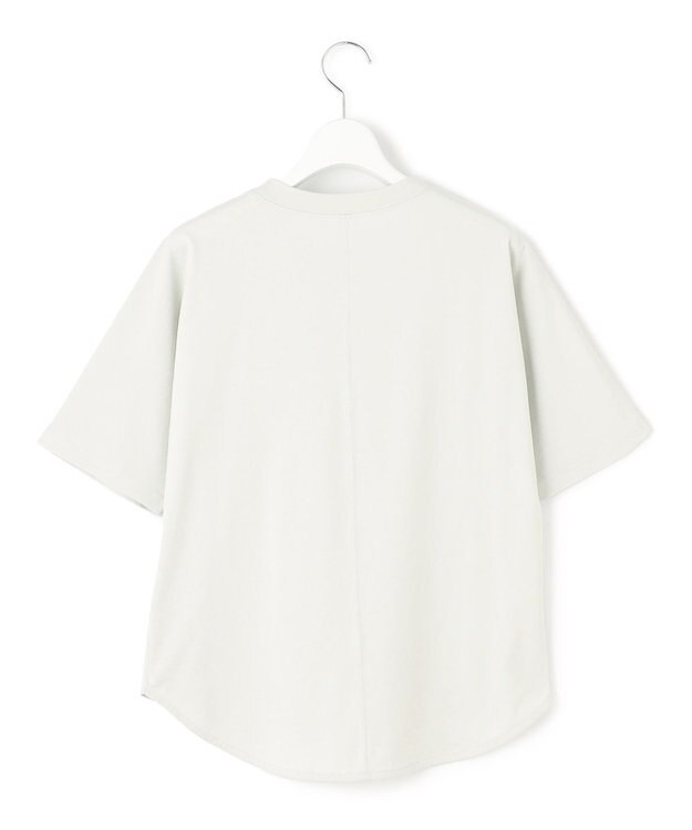 J.PRESS YORK STREET 【WOMEN】ベーシックドルマン Tシャツ ライトグリーン系