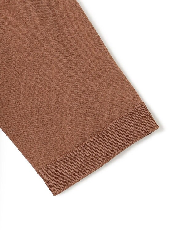 BEIGE， 【洗える】VALOIS / 半袖カーディガン Camel