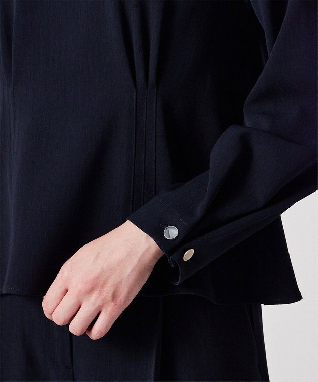 Paul Smith オケージョンセットアップ ブラウス ネイビー