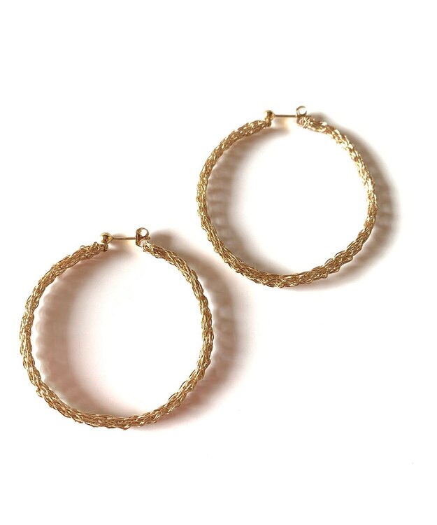 CASUMINO hoop L ピアス gold