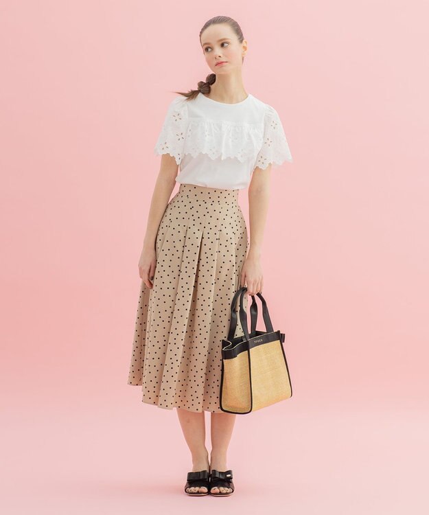 TOCCA 【洗える！】SOLEIL トップス アイボリー系