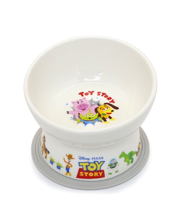 PET PARADISE ディズニー トイ・ストーリー 高さのある フードボウル ホワイト